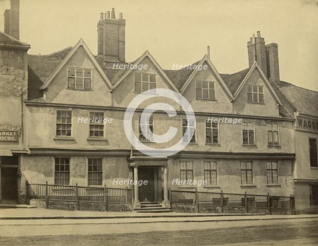 Samson and Hercules House, Tombland, Norwich, Norfolk, 1875-1880. Creator: Unknown.