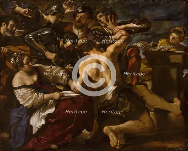 Samson Captured by the Philistines, 1619. Creator: Guercino.