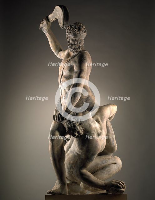 Samson Slaying a Philistine, between 1740 and 1770. Creator: John Cheere.