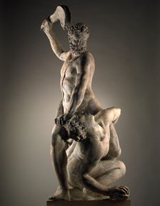 Samson Slaying a Philistine, between 1740 and 1770. Creator: John Cheere