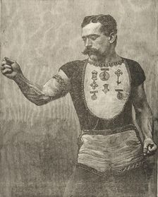 Samson, The Strongest Living Man, 1889. Creator: Unknown