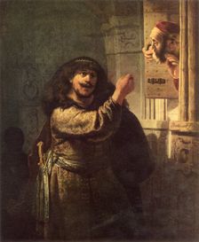 Samson Threatening His Father-In-Law 1635, (1967). Creator: Rembrandt Harmensz van Rijn