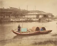 Sampan, 1870s. Creator: Unknown