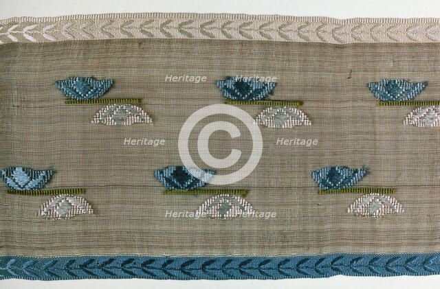 Sample Book of Gauze Ribbon Swatches, France, 19th century. Creator: Unknown.