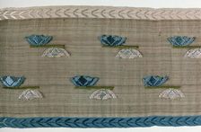 Sample Book of Gauze Ribbon Swatches, France, 19th century. Creator: Unknown