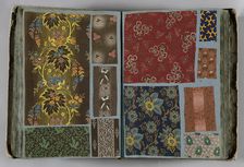 Sample book of swatches, France, 19th c.. Creator: Unknown