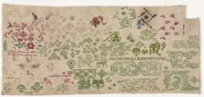 Sampler, 1600 - 1630. Creator: Unknown