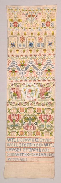 Sampler, 1600s. Creator: Unknown.