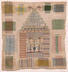 Sampler, 1743. Creator: Unknown