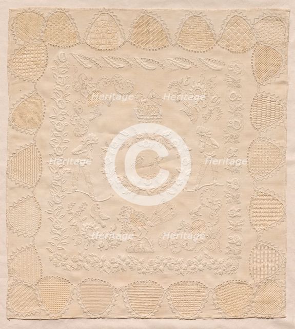 Sampler, 1800s. Creator: Unknown.