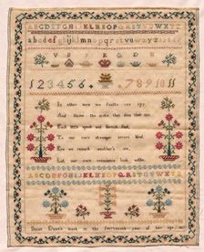 Sampler, 1817. Creator: Unknown