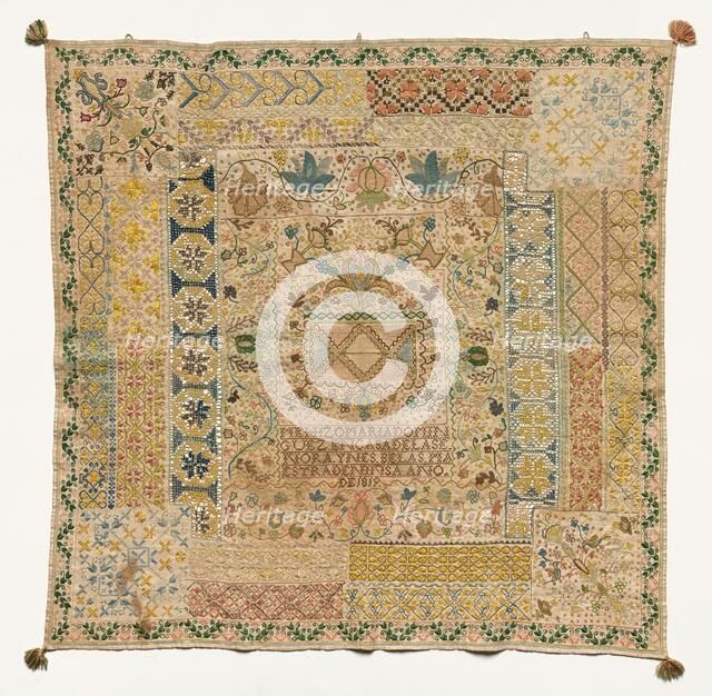 Sampler, 1819. Creator: Unknown.
