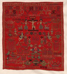 Sampler, 1810. Creator: Unknown