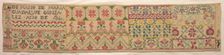Sampler, 1840. Creator: Unknown