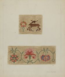 Sampler, 1935/1942. Creator: Esther Martindale