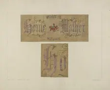 Sampler, 1935/1942. Creator: Frank Maurer