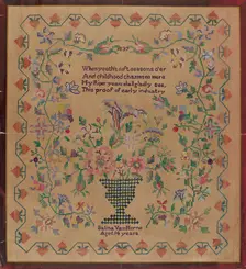 Sampler, 1935/1942. Creator: Raymond Manupelli