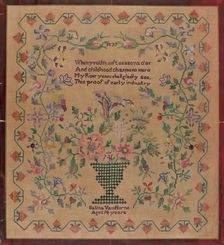 Sampler, 1935/1942. Creator: Raymond Manupelli