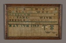 Sampler, United States, 1794. Creator: Rebekah Smith