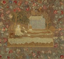 Sampler, United States, 1820s. Creator: Unknown