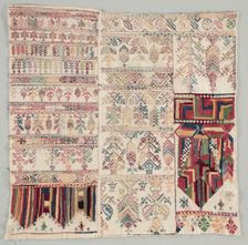 Sampler, c 1700s. Creator: Unknown