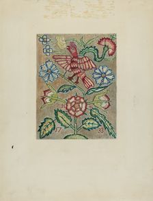 Sampler, c. 1936. Creator: Ella Josephine Sterling
