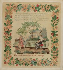 Sampler, c. 1936. Creator: Eva Wilson