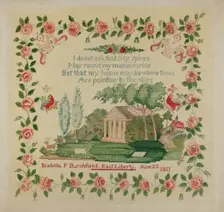 Sampler, c. 1936. Creator: Eva Wilson