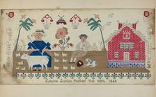 Sampler, c. 1937. Creator: Walter Praefke