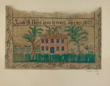 Sampler, c. 1937. Creator: Charlotte Angus
