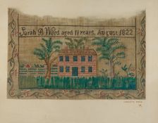 Sampler, c. 1937. Creator: Charlotte Angus