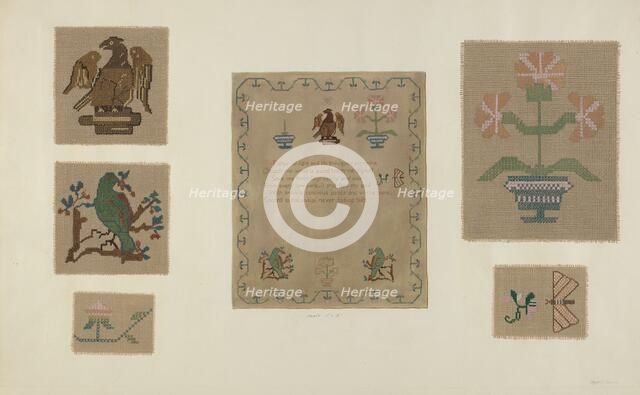 Sampler, c. 1937. Creator: Clyde L. Cheney.