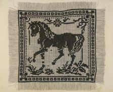Sampler, c. 1937. Creator: Raymond Manupelli