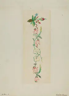 Sampler, c. 1937. Creator: Ruth M. Barnes