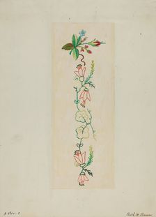 Sampler, c. 1937. Creator: Ruth M. Barnes