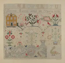 Sampler, c. 1938. Creator: Byron Dingman