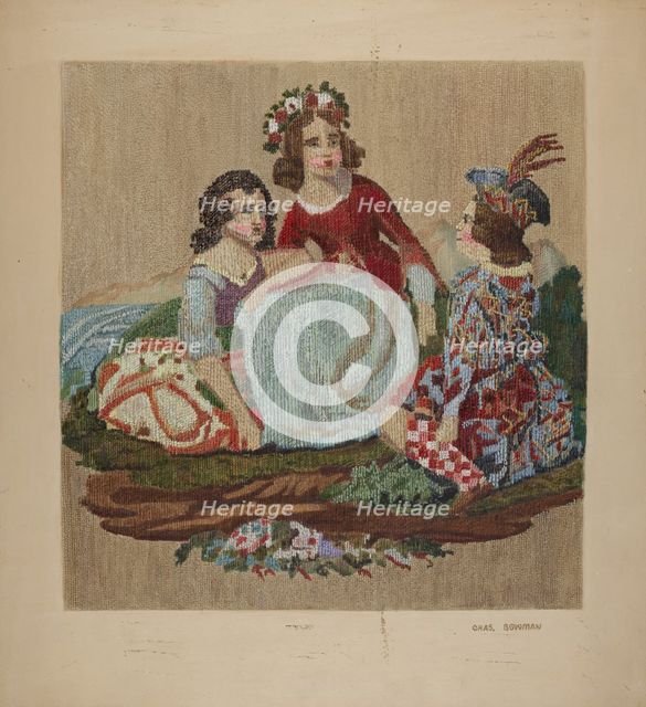 Sampler, c. 1941. Creator: Charles Bowman.