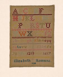 Sampler, Canada, 1838. Creator: Elizabeth Clarke