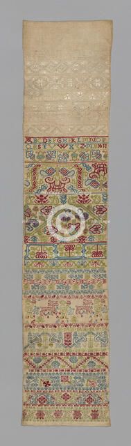 Sampler, England, 1651. Creator: Mary Bidgood.