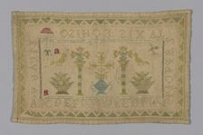 Sampler, France, 1775/1825. Creator: Unknown