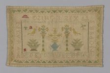Sampler, France, 1775/1825. Creator: Unknown