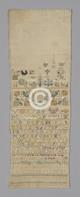 Sampler, Germany, 1771. Creator: Unknown.
