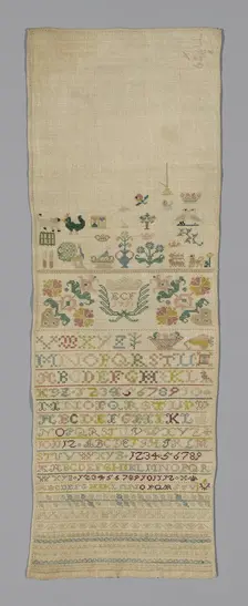 Sampler, Germany, 1771. Creator: Unknown