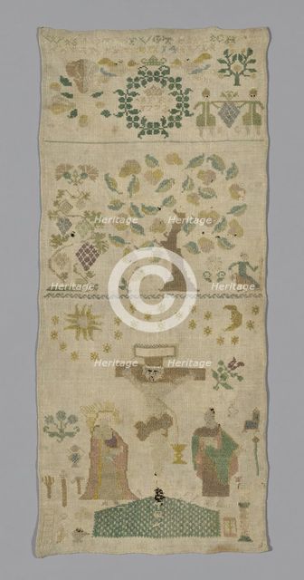 Sampler, Germany, 1778. Creator: Unknown.