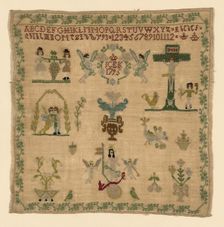 Sampler, Germany, 1795. Creator: Unknown