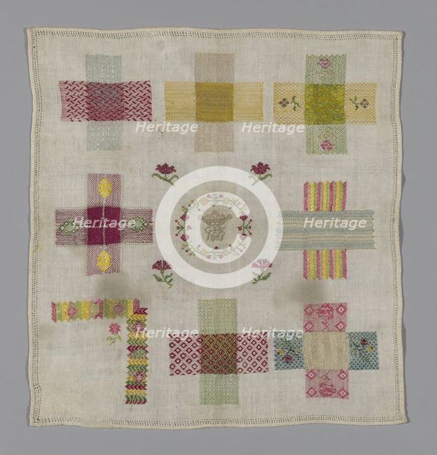 Sampler, Germany, 1801. Creator: Unknown.