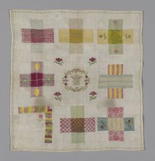 Sampler, Germany, 1801. Creator: Unknown