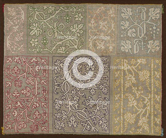 Sampler, Italy, 17th century. Creator: Unknown.