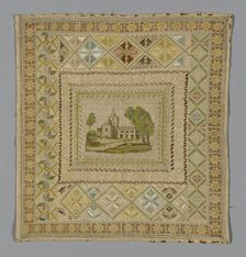 Sampler, Italy, 18th/19th century. Creator: Unknown