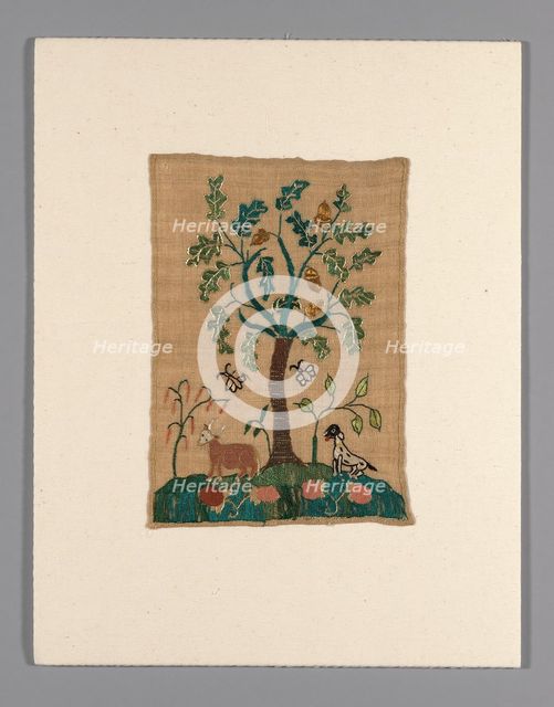 Sampler, Massachusetts, 1775/1800. Creator: Unknown.